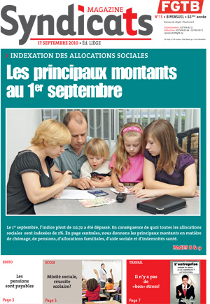 Syndicats FGTB n°15