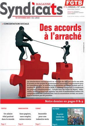 Syndicats FGTB n° 18 - 2015