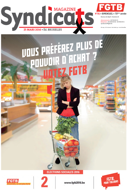Syndicats FGTB n° 6 - 2016
