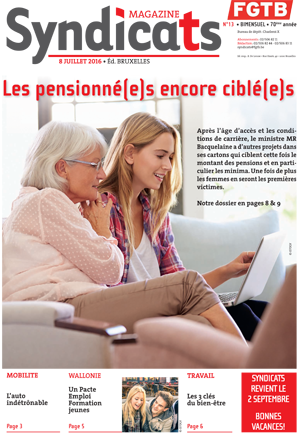 Syndicats FGTB n° 13 - 2016