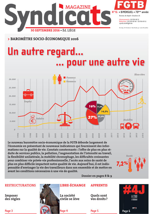 Syndicats FGTB n°16 - 2016