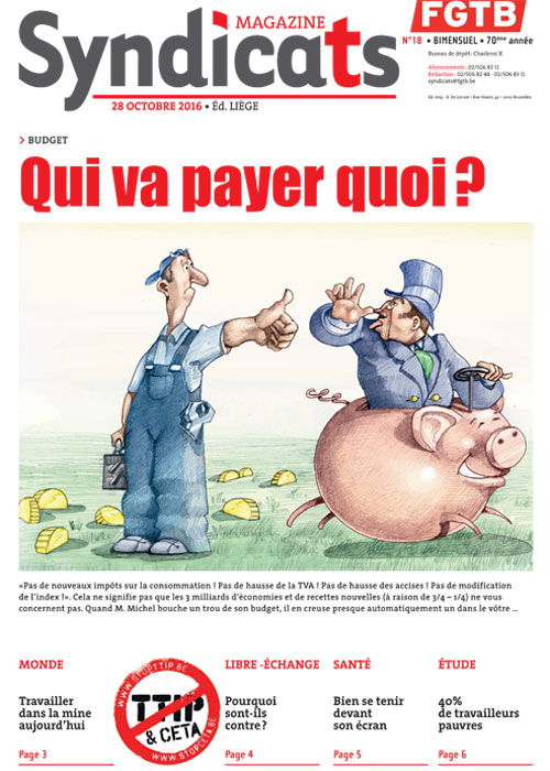 Syndicats FGTB n° 18 - 2016