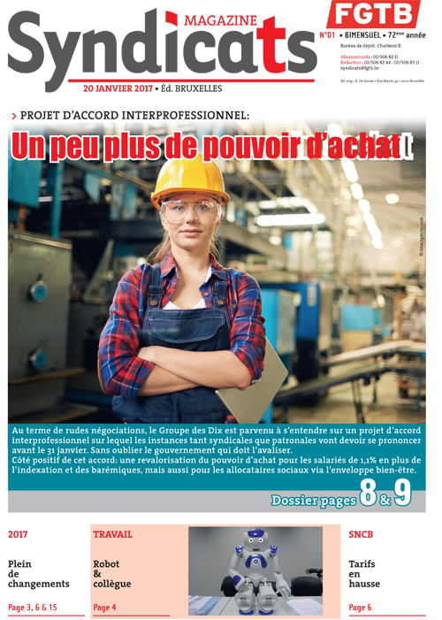 Syndicats FGTB n°1 - 2017