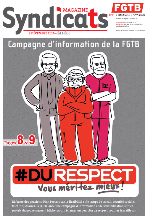 Syndicats FGTB n°21 2016