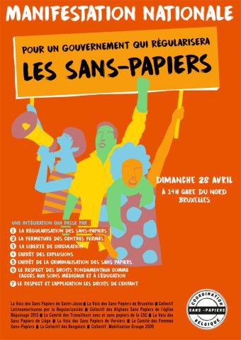 Manifestation nationale | Pour un gouvernement qui régularisera les sans-papiers