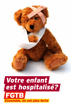Votre enfant est hospitalisé?