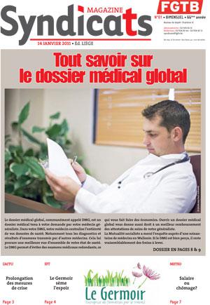 Syndicats FGTB n°1 - 2011