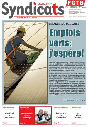 Syndicats FGTB n°12