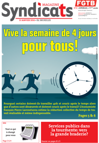 Syndicats FGTB n° 1 - 2016