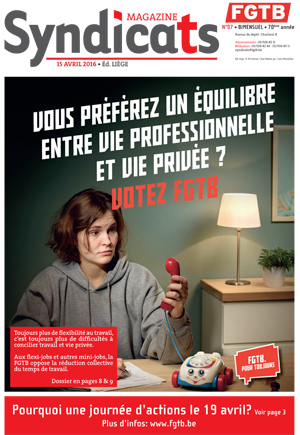 Syndicats FGTB n° 7 - 2016