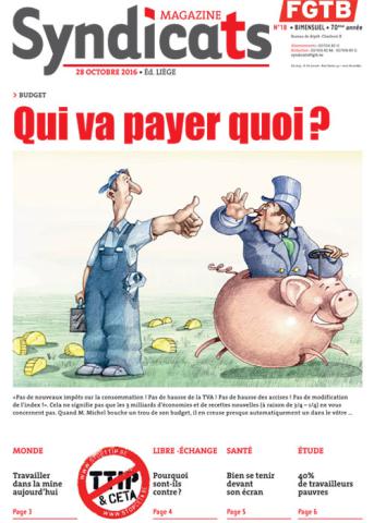Syndicats FGTB n° 18 - 2016