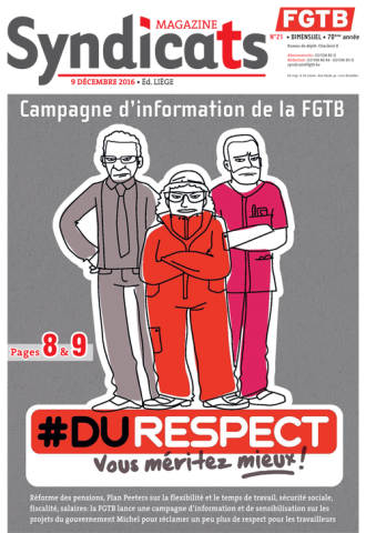Syndicats FGTB n°21 2016